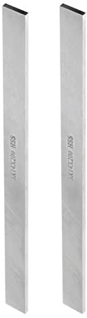 CoCud Cuadrada Herramienta taladro, 3mm x 14mm x 200mm, Alta Velocidad Acero 4241 Torneado Herramienta Moscas Cortador - (Aplicaciones: para Torno Fresadora Máquina), 2uds