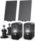 ieGeek 2K (Type-C) Überwachungskamera Aussen Akku Kabellose mit Solarplatten, 5200mAh Akku Kamera Überwachung Aussen WLAN, PIR-Bewegungserkennung, 2-Wege Audio, Alexa Kamera, Schwarz, 2Pcs, IP65