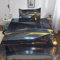 LOUSON Duvet Cover Bettwäsche 135x200 3D Bettwäsche Racing Car Mikrofaser Kissenbezüge Mädchen 2teilig Deko Schlafzimmer Mit Reißverschluss Einfache Pflege