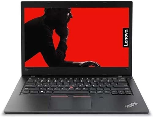 Lenovo Notebook L480 14 Intel i5-8250U 1.60GHz RAM 8GB SSD 240GB Webcam Windows 11 Pro (Generalüberholt)