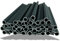 Gardazon Sichtschutzstreifen 19 cm, 20 Stück - PVC Sichtschutzzaun Klemmen, Befestigungsclips für Doppelstabmatte, Klemmschienen für Gartenzaun - Anthrazit
