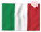 Aoihrraan Bandiera Italia 80x120cm Bandiera Repubblica Italiana Bifacciale Colori Vivaci Per Le Celebrazioni All'Aperto Decorazione Portico Bandiere Nazionali Con 2 Robusti Occhielli