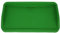 NDNCZDHC Golf Ball Tray for 100 Ball Capacity, Rubber Golf Ball Holder for Indoor Outdoor Training, Green Golf Ball Tray for Practice Mat, 22.6x12.2x3.3inch