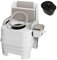 Bedside Commode, Portable Toilet For Adults, Commode Chair For Toilet With Arms, Increase The Seat Ring,Height Adjustable,Suitable For The Elderly, Pregnant Women And People With Physical Disabilities