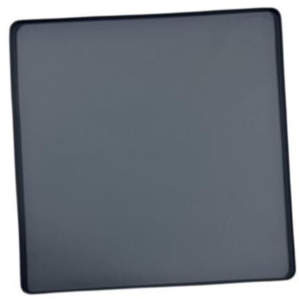 DimyFew Kühlschrank Matte Silikon Kühlschrank Tropfmatte mit erhöhtem Rand, Mini Kühlschrank Tropfschale Bodenschutz wiederverwendbar für Waschmaschine, Trockner, Weinschrank, Grau 50 x 50 cm