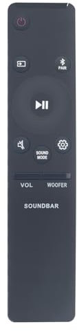 AULCMEET Remote Control,AH59-02767A AH59-02767C AH81-09773A AH81-09748A New Replace Remote fit for Samsung Sound Bar HW-T420/XM HW-T420/XP HW-Q80R/ZC HW-R47M HW-R47M/ZA HW-R47M/ZC HW-R50C HW-R50C/ZC