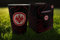 THE SOCCER CLUB Eintracht Frankfurt SGE Leuchtbecher – Einzigartiger Fanartikel leuchtet in Vereinsfarben! Perfekt für echte Fans, 450ml, Batterien inklusive (1)