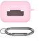 Feegow Protective Silicone Case for TOZO NC3(2024), Visible Battery Display, Lightweight and Portable Shockproof Soft Skin Cover for Earbuds (for PINK)