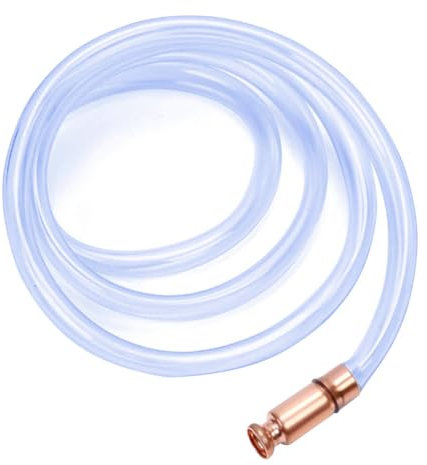 CUEMOON 1.8m Pompa Tubo Sifone, Tubo Flessibile per Gas Autoadescanti per Travaso Benzina Diesel Acqua Combustibile