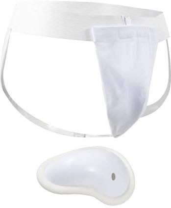 Coquille de Protection | Protecteur Génital pour Kickboxing,Protecteur Respirant et Ajustable pour Hockey sur Glace Kickboxing Arts Martiaux Combat Lutte Garçons Hommes et Sparring