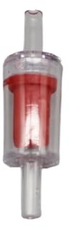 30Pcs 4mm Check Valve Fish Tank Aquarium CO2 System Garden Water Pump Micro Irrigation One Way No Return Check Valve 2 Colors(Red)