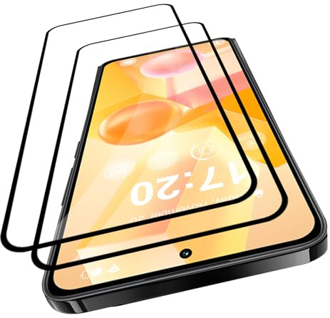VideoSecu für Panzerglas für Xiaomi 13T/13T Pro Schutzfolie, 2 Stück Fingerabdruck-ID Bruchsicher Displayschutz 9H HD Klar, Anti-Kratzer Stoßfest, Blasenfreie Installation für den Alltag