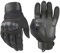 Avril Tian Gelenk Schutzhandschuhe, Gummi, Harte Knöchel, Outdoor, volle Finger, Touchscreen-Handschuhe für Herren, Radfahren, Motorrad, Jagd, Schießen, Wandern, Camping, Schwarz, M