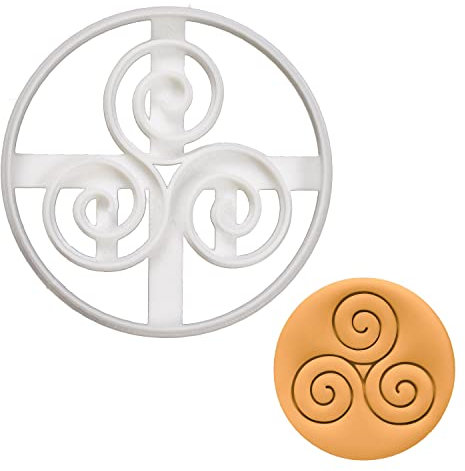 Nordische Runen - Triskelion Ausstechform, 1 Teil, Bakerlogy