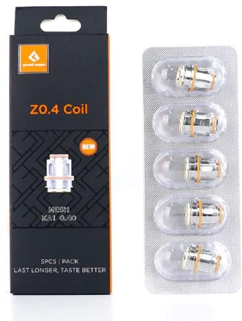 Geekvape - Zeus Subohm Z1 Kanthal - Juego de 5 bobinas de malla, 0,4 ohm