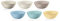 Guzzini - Tierra, Set de 6 Bols S en Plastique Recyclé - Différentes Couleurs, Ø12,2 x h11,5cm | 348ml - 17500052