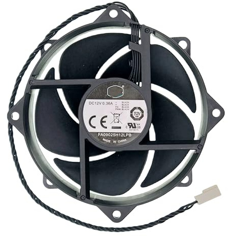 LEYEYDOJX Ventilateur de refroidissement CPU de rechange FA09025H12LPB compatible avec I3 I5 I7 775 DC 12 V 0,36 A 9 cm 4 broches 4 fils Taille : 90 x 90 x 25 mm