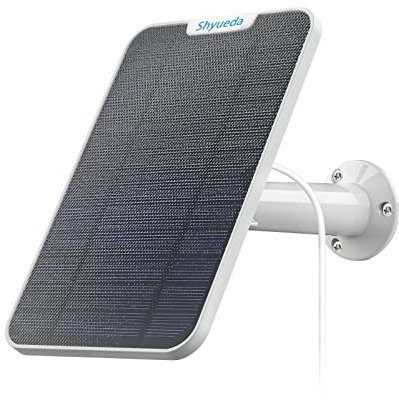 Solar Panel for Nest doorbell Battery Charger 4W Waterproof with Bracket and 13 fit Cable