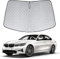 Parasol de Ventana Delantera de Coche Repuesto para BMW 3 Series 2020-2023, Parasol para Parabrisas de Coche en el Interior Plegable, Protección UV Reflectante contra el Polvo