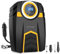 SYTUNG Digital Tyre Inflator, Portable Air Compressor Car Tyre Pump with 3 Nozzle Adaptors and Digital LED Light, 12V fast electric car tyre inflator for car tyres and other inflatable products
