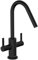 Bristan CSH EFSNK BLK Cashew Easyfit - Miscelatore monoblocco per lavello, colore: Nero
