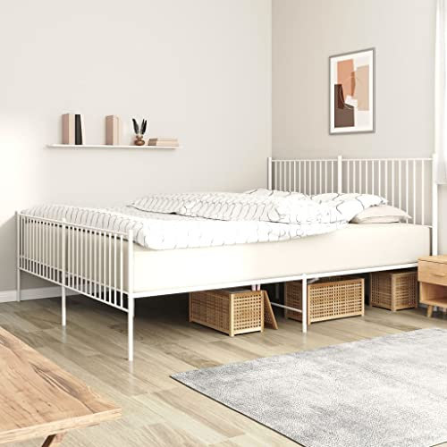 Annlera Bettgestell 207x206x90,5cm Weiß Stahl Schrankbett Futonbett Boxspringbett Doppelbett Vielseitige Tagesbett Aus Metal Sofa Im Wohnzimmer Schlafzimmerbett Jugendbett Hochbett