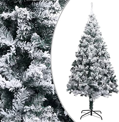 ARKEM Árbol de Navidad Artificial Verde con Nieve 180 cm Arbol De Navidad Plegable Emergente