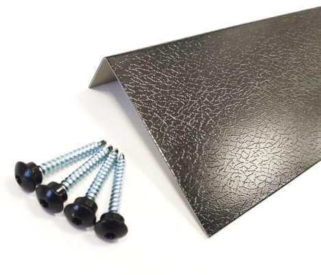 Metal Wall Flashing Trim for Flat Roofing Membranes 25mm x 90mm x 2 metres (1)