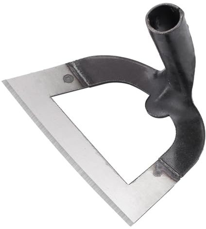 Zappa Cava Temprata Interamente In Acciaio,Artefatto Del Terreno Che Allenta Le Erbacce For Piantare Diserbo Allentamento Artefatto Del Terreno Acciaio Inossidabile Facile Diserbo ( Size : 26cm )