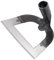 Zappa Cava Temprata Interamente In Acciaio,Artefatto Del Terreno Che Allenta Le Erbacce For Piantare Diserbo Allentamento Artefatto Del Terreno Acciaio Inossidabile Facile Diserbo ( Size : 26cm )