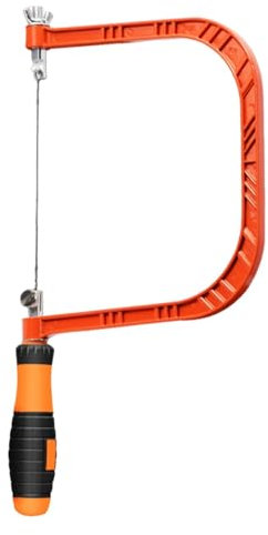 Scie À Chantourner Pour La Coupe Du Bois, Scie À Chantourner Le Bois, Scie À Chantourner Profonde, Scie À Bois Pour La Coupe Du Bois, Caoutchouc et Métal Mou, Outil De Travail Du Bois