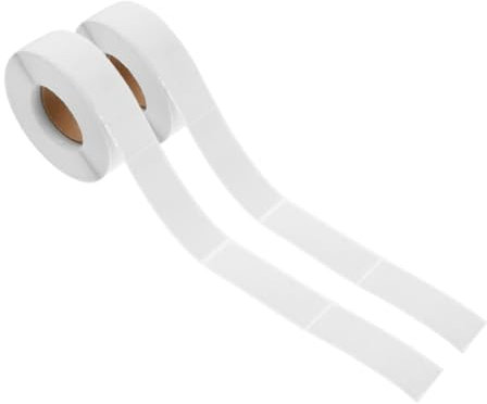 STOBOK 2rollos Etiquetas y Pegatinas Para Alimentos Etiquetas Adhesivas Para Contenedores De Alimentos Extraíbles Para Frascos De Para Congelador y Refrigerador