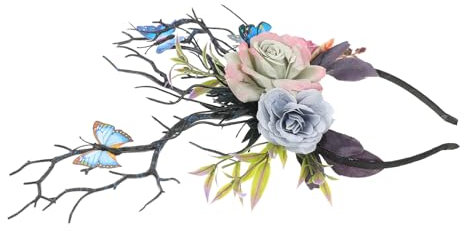Healeved Stirnband Geweih Simulierter Asthaardekor Ast Haarreifen Stirnbänder Mit Baumzweigen Simulierte Ast-stirnbänder Party-haar-accessoire Haarschmuck Baumzweig-haarband Stoff