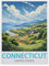 Connecticut Vintage-Reiseposter，Puzzle 1000 Teile Holz Puzzle Geeignet Für Erwachsene Kinder Familien Stressabbau Puzzlespiele（75x50cm）-AU100