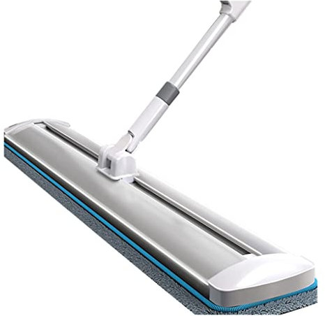 Msuiiixcccc Flat Mop Self-contained Slide Floor Mop Wet And Dry Mop For Cleaning Floors Home Cleaning Tools (Size : 60cm with 3 cloth) (60cm with 3 cloth)