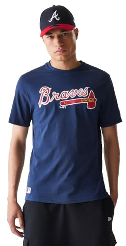 New Era Herren Nos MLB Regular Tee Atlbra Osb T-Shirt