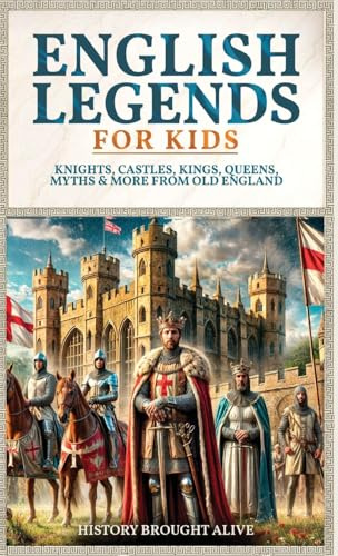 English Legends For Kids: Knights, Castles, Kings, Queens, Myths & More From Old England