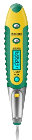 Electrical Screwdriver Tester - Live Wire Voltage Detector, Sound Light Alarm | 12-250v Ac Electric Test Pen for Circuit Inspection, Household Repair, Maintenance Tool, Electrician Safety Equipment