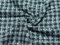 Minerva Crafts Boucle Tweed, schwerer Kleiderstoff, Meterware, Schwarz
