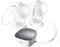Nuby Ultimate Electric Breast Pump – Double or Single Breastfeeding Pump| Compact & Portable | Digital Touchscreen | Quiet & Discreet White