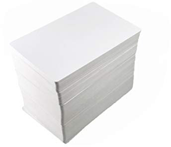 Apostrophe Games 200 Carte da Gioco in Bianco (Dimensioni Ponte, Finitura Opaca)