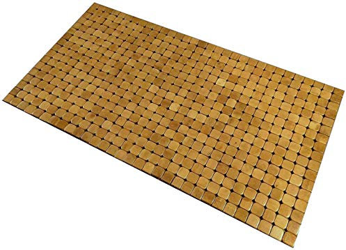 Bambus Bodenmatte für Badezimmer Toilette Schlafzimmer Küche Innen Draussen Fußmatte 80 X 45 cm