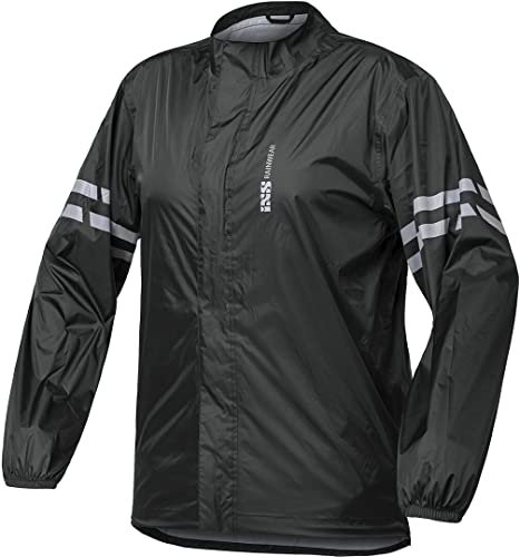 IXS Light Regenjacke, schwarz, 2XL