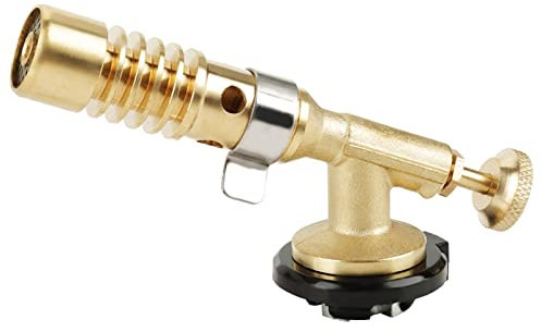 Fafeicy Portable Welding Flame Gun, Professional Kitchen Cooking Gas Butane Culinary Torch for BBQ, Desserts, Creme Brulee, Baking