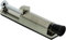 Hettich 1 Stück Türfeststeller Stahl Edelstahl-Optik Türstopper, Gummi-ø = 20mm, H = 120mm, Inkl. Befestigungsmaterial für die Tür, Qualitätsprodukt vom Hersteller Hettich, Artikel-Nr. 0089812