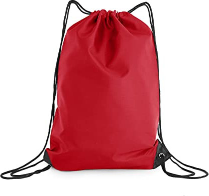 adam & eesa® Unisex Drawstring Gym Bags - Personalised Waterproof Sack with Carry Handles for Mens & Womens - Kids PE Swimming School Bag - Ideal for Beach, Holidays, Shopping, Yoga (7.5L Capacity)