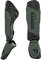 Booster Fightgear Schienbeinschoner Cube Grün - Muay Thai MMA Kickboxen Schienbeinschoner für Kampfsport und Sparring (L)