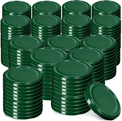 KADAX 200er Set Schraubdeckel TO89 für Gläser 89mm Grün – Twist-Off Ersatzdeckel für 1,7L Einmach- & Konservengläser, Luftdicht & Spülmaschinenfest