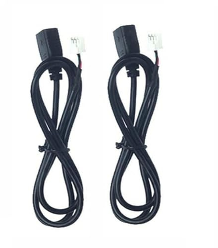 Strpump Android Car Radio Stereo 2 USB Ports (4-pin and 6-pin) Adapter Set for Aftermarket Android Radio GPS Head Unit with 16pin Power Socket