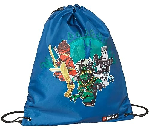 LEGO Ninjago Into the Unknown Gymsack 10105-2303, Boy backpack, blue, One size EU
